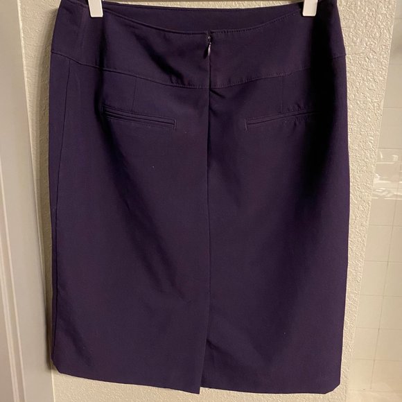 Worthington Purple Pencil Skirt - Picture 2 of 4